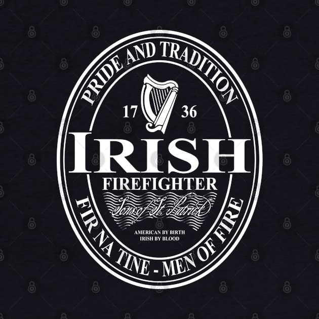 Irish Firefighter - oval by ianscott76